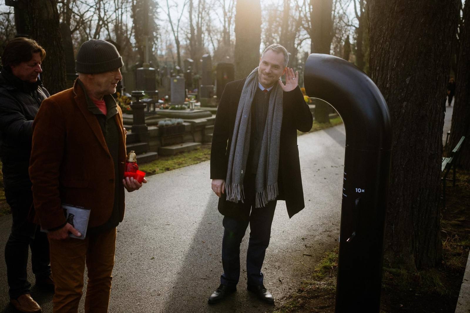 Fotografie 6 projektu Vinohradský hřbitov - Havlovský Poesiomat